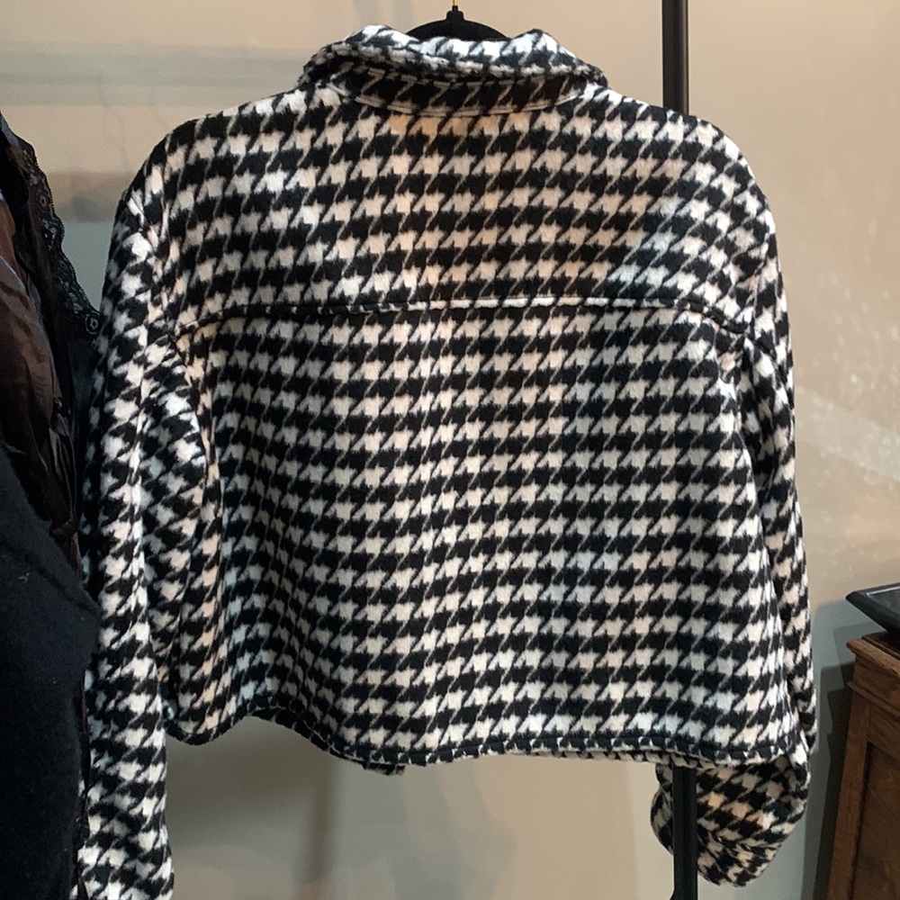 H&M houndstooth jacket - Picture 4 of 5